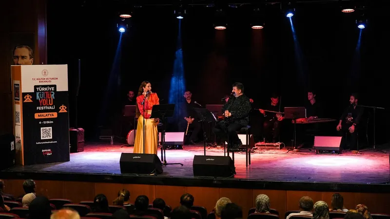 Malatya Kültür Yolu Festivali’nde ilk gün heyecanı