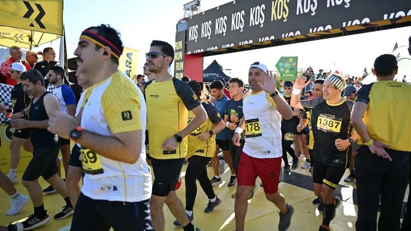 3. Uluslararası Runkara Yarı Maratonu coşkusu başladı