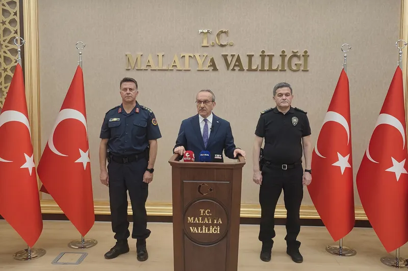 Malatya Valisi Yavuz, 9 aylık asayiş verilerini açıkladı 