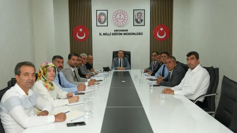 Adıyaman’da okulların genel durumu değerlendirildi  
