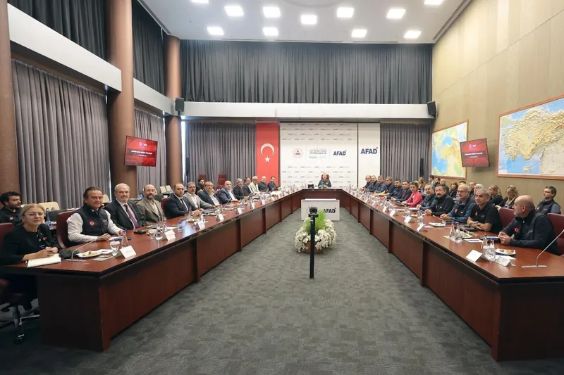 AFAD’da Deprem Bilim Kurulu toplantısı yapıldı