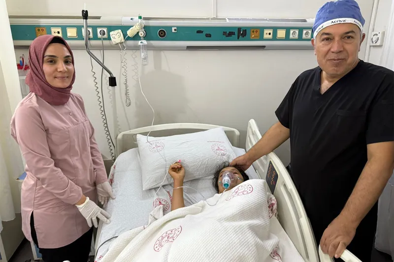 Şanlıurfa’da yuttuğu toplu iğne akciğerine saplandı