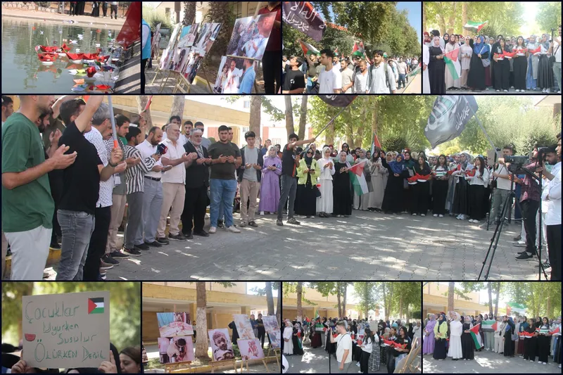 Şanlıurfa’da ‘Sumud’dan Gazze’ye Direniş ve Dua Köprüsü’ programı düzenlendi