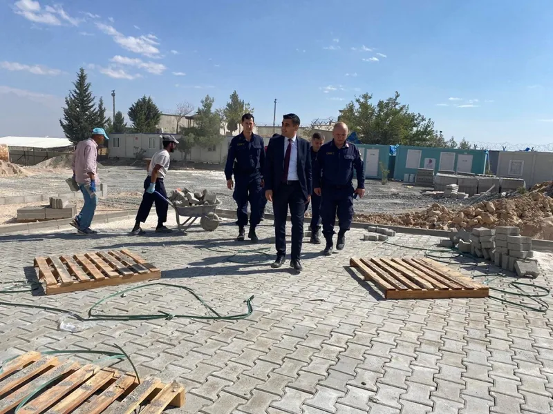 Tut İlçe Jandarma Komutanlığı yeni hizmet binasında sona gelindi 