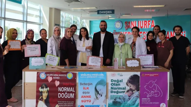 HRÜ Hastanesi’nden sağlıklı nesiller için anne sütü vurgusu: ‘Anne sütü en değerli hazine’ 