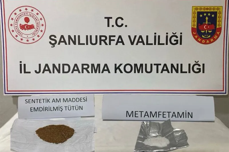 Şanlıurfa’da çok sayıda uyuşturucu madde ele geçirildi