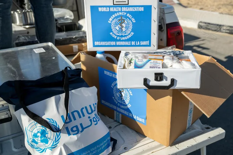 UNRWA: Gazze’ye gönderilmek üzere gıda, ilaç ve temel ihtiyaç malzemeleri hazırlandı