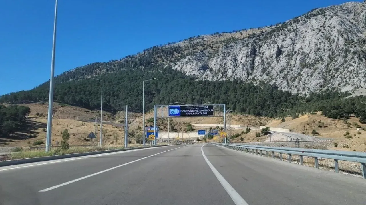 Antalya-Konya kara yolu bakım nedeniyle kapalı