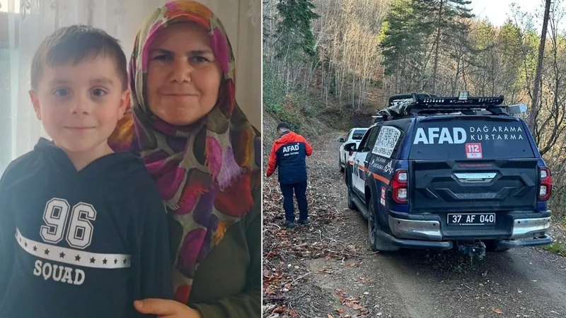 Kastamonu’da kaybolan 5 yaşındaki çocuktan acı haber