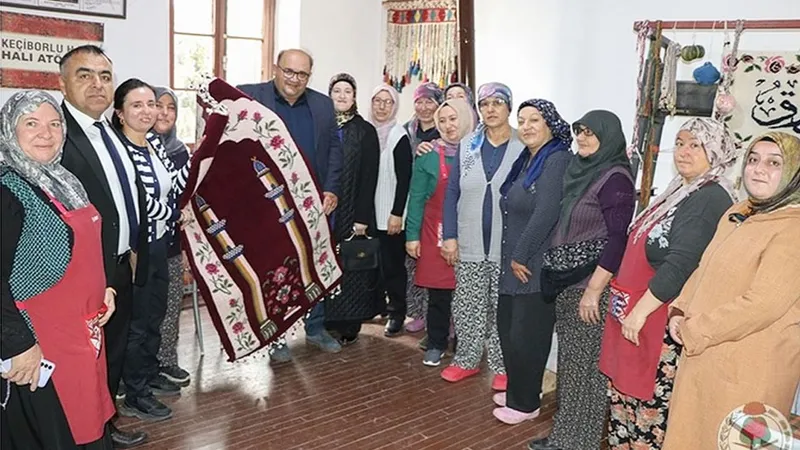 Keçiborlu: “İstasyon sanat evi’nin üretken ellerine teşekkür”
