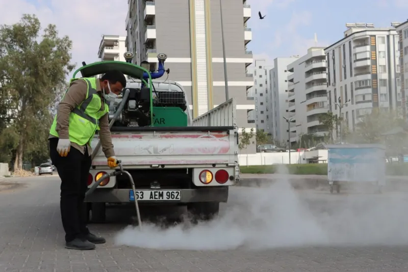 Şanlıurfa Büyükşehir Belediyesi Vektörle Mücadele Çalışmalarını Aralıksız Sürdürüyor