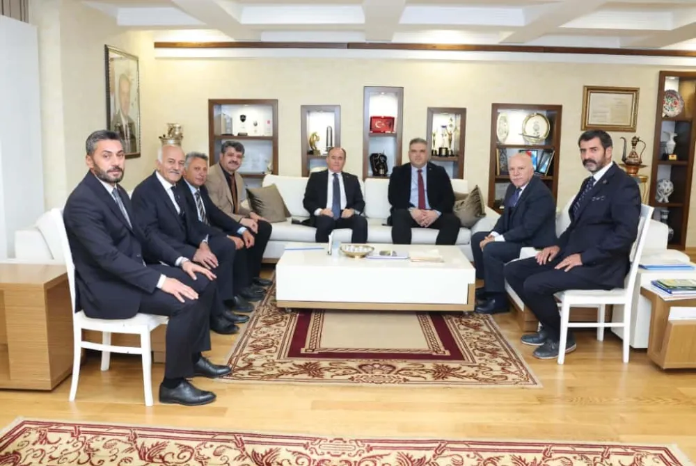 BBP Heyeti Erzurum Büyükşehir Belediye Başkanı Sekmen’i Ziyaret Etti