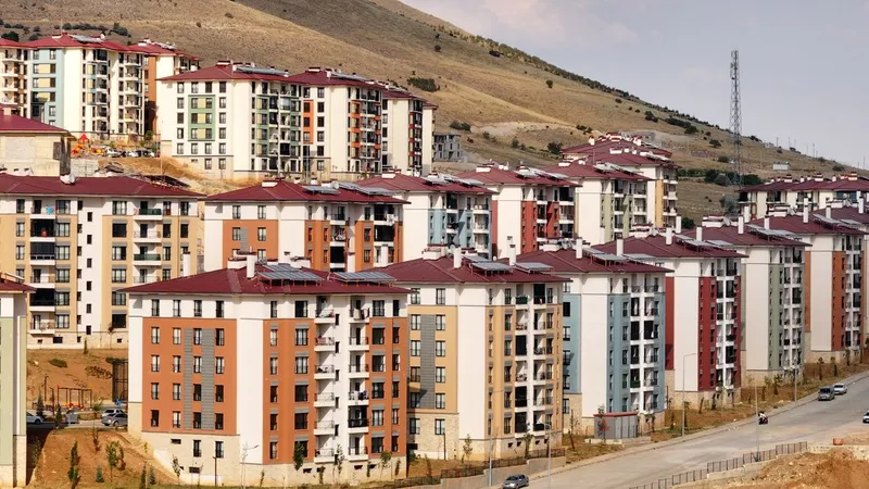 350 bininci Afet konutu teslim töreni Adıyaman