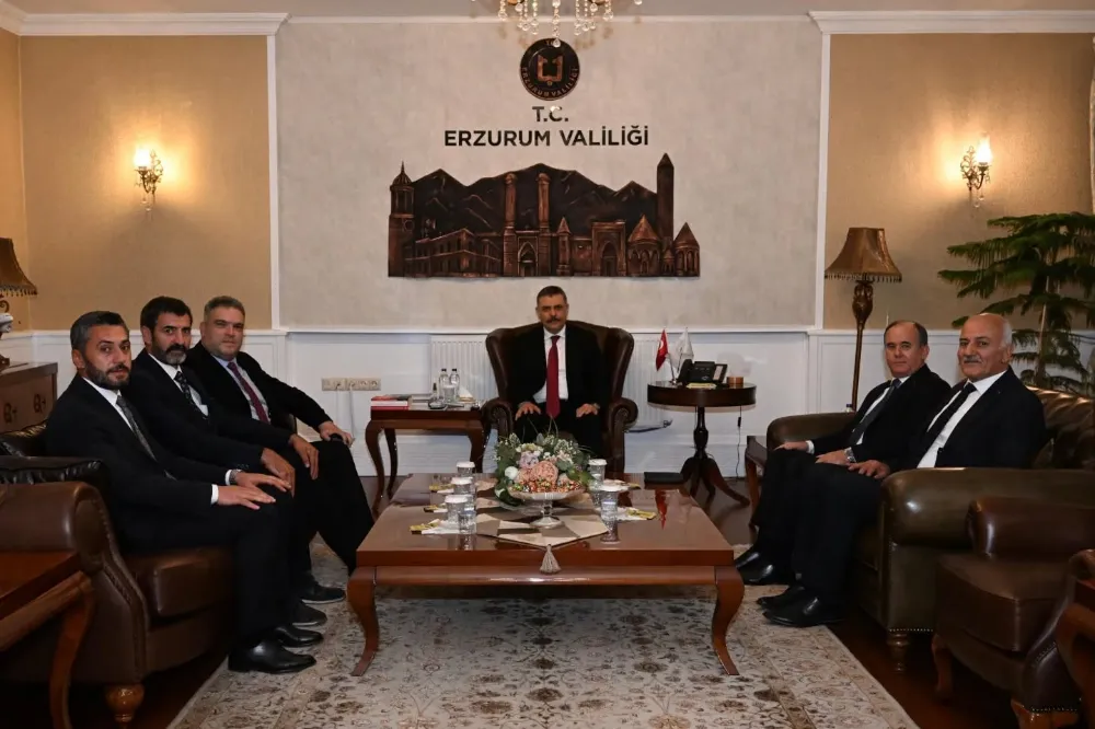 Büyük Birlik Partisinden Vali Çiftçi’ye ziyaret…