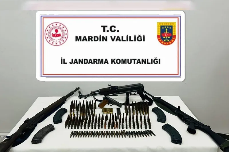 Mardin’de silah kaçakçılığı operasyon: 2 gözaltı