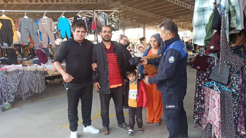 Serik’te bulunan cüzdan sahibine teslim edildi