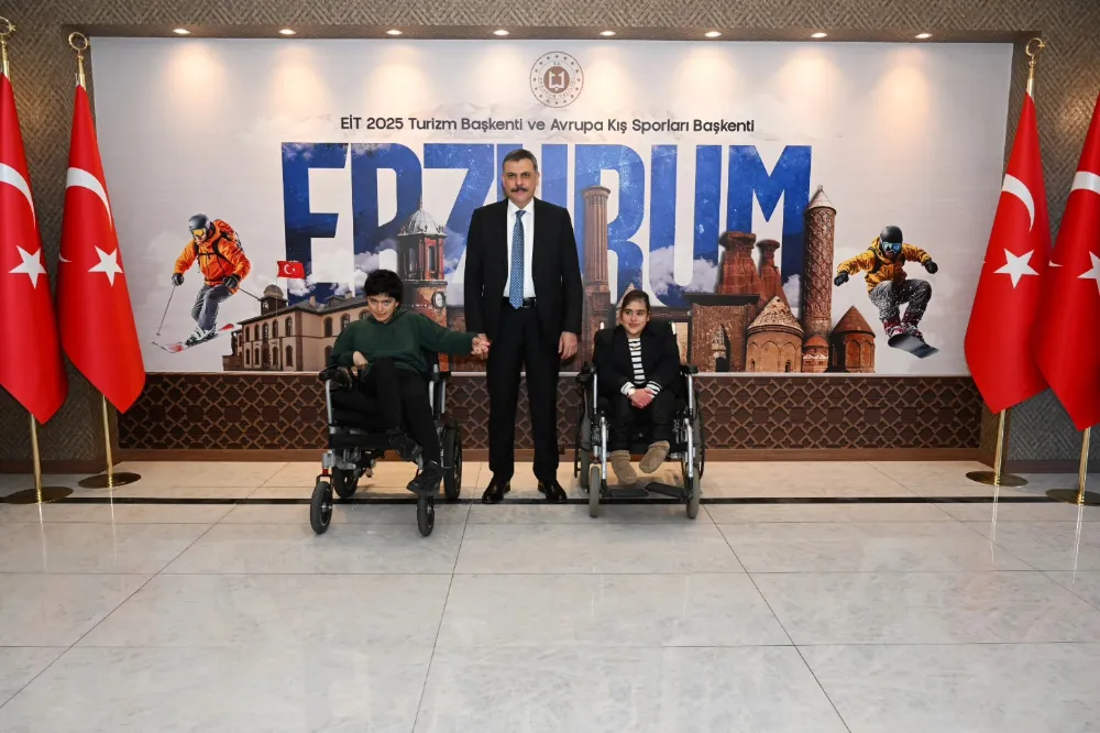 Vali Çiftçi’nin çok özel misafirleri vardı…