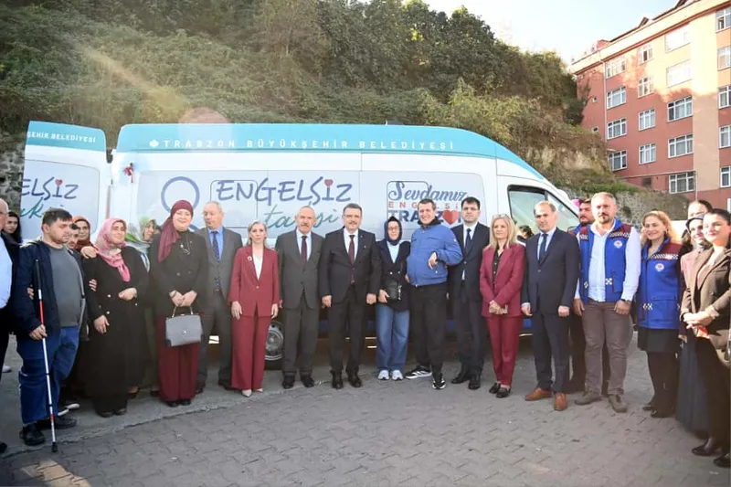 Trabzon’da İkinci Engelsiz Taksi Hizmete Girdi