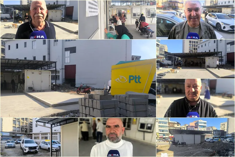 Adana halkı: Koskoca şehrin yeterli postane binası yok, konteyner yapı yerine kalıcı bir postane binası istiyoruz