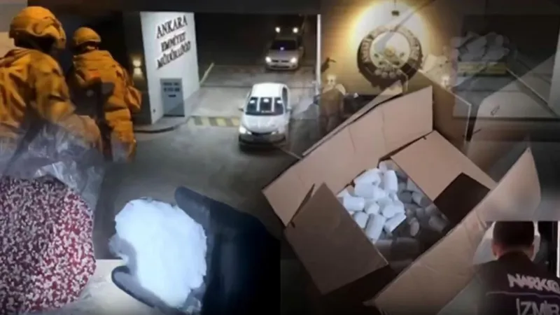 İzmir, Ankara ve İstanbul’da eş zamanlı operasyon: 1,9 milyon uyuşturucu hap ele geçirildi  - Videolu Haber