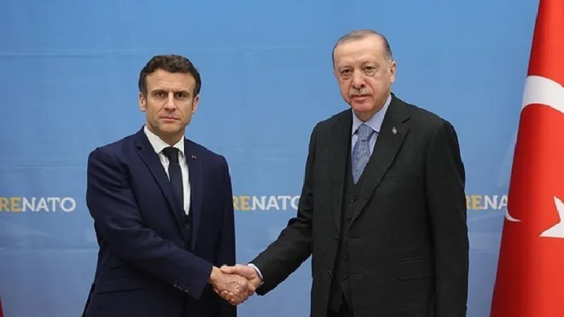 Cumhurbaşkanı Erdoğan, Macron ile G20 Zirvesi kapsamında görüştü
