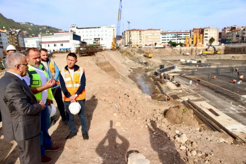 Ordu’da “Milet Bahçesi” İnşaatı Hızla İlerliyor: Başkan Güler İncelemelerde Bulundu