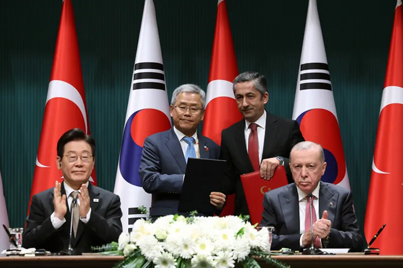 Türkiye ile Güney Kore arasında 3 anlaşma imzalandı