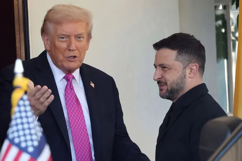 Ukrayna Devlet Başkanı Zelenski barış planını görüşmek için ABD