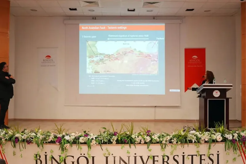 Bingöl Üniversitesin’de uluslararası katılımlı deprem bilimi etkinliği düzenlendi