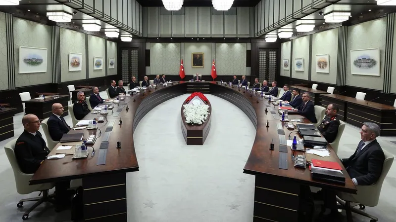 Milli Güvenlik Kurulu, Cumhurbaşkanı Erdoğan başkanlığında toplandı