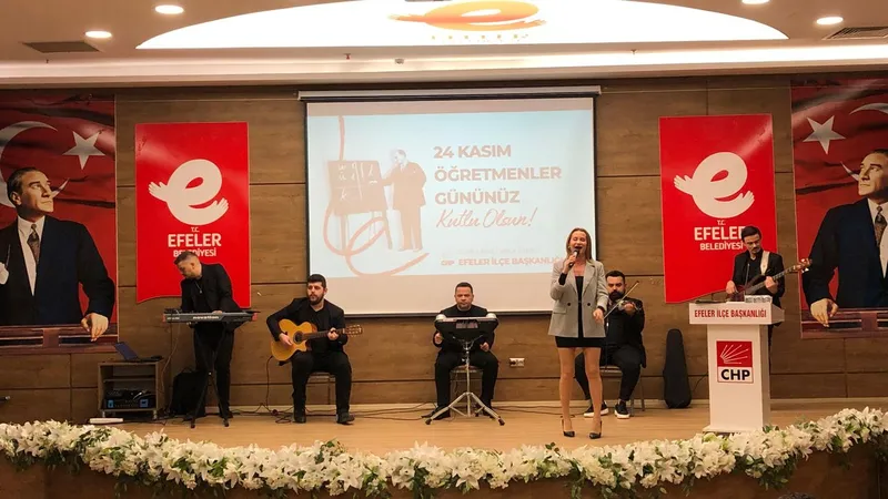 CHP Efeler İlçe Örgütü 24 Kasım’da Emekli Öğretmenlerle buluştu