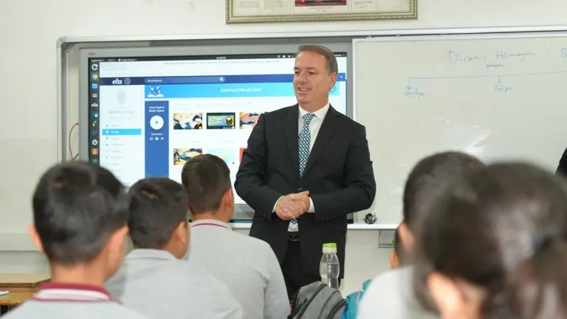 İl Milli Eğitim Müdürü Tosun, eğitim süreçlerini yerinde inceledi 