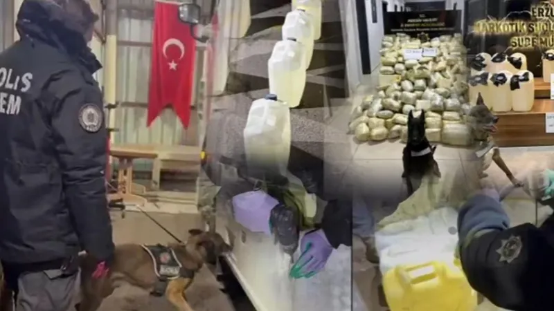 İki ilde uyuşturucu darbesi: 447,5 kilo madde ele geçirildi