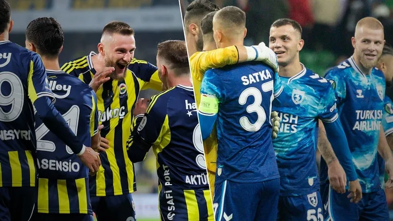 Avrupa’da kritik gece: Fenerbahçe ve Samsunspor sahne alıyor