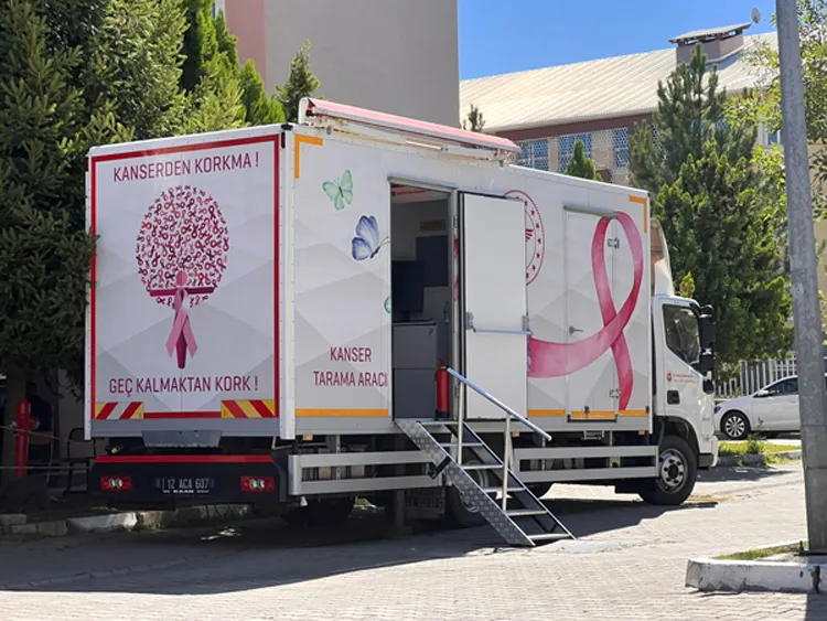 Kanser tarama aracı Bingöl Solhan’da çalışma yapacak