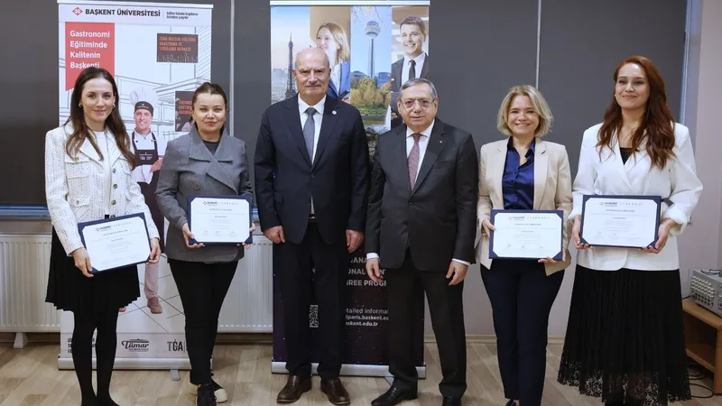 Dünyaca ünlü Şef Stéphane Jakić, Başkent Üniversitesi’nde gastronomi tutkunlarıyla buluştu