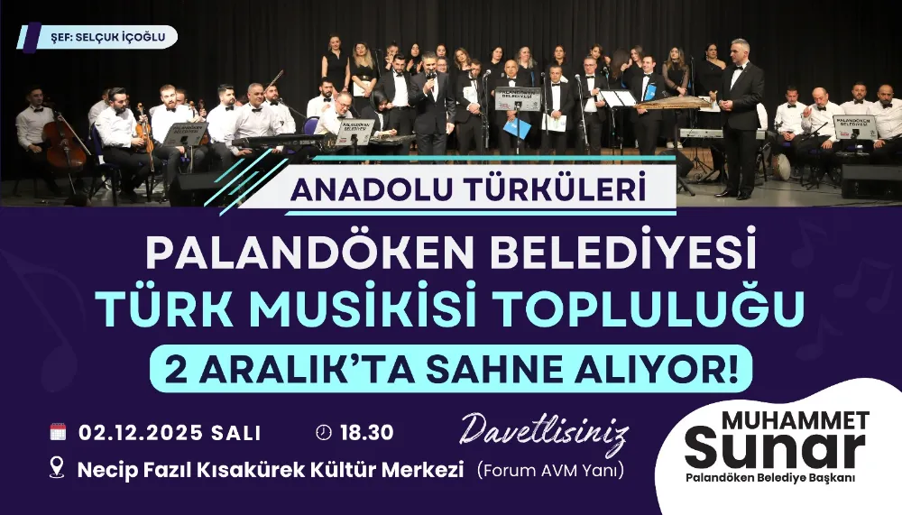 Palandöken Belediyesinden “Türkü Şöleni”