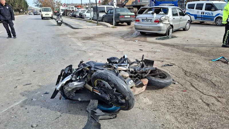 Beypazarı ilçesinde trafik kazası: 1 yaralı