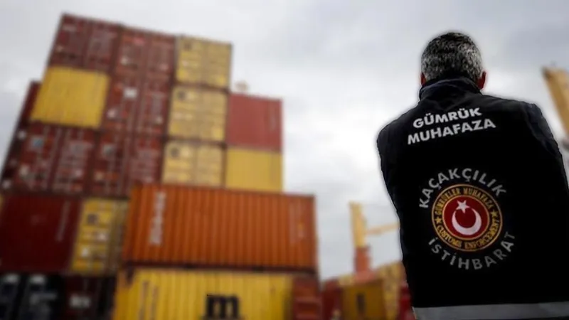 Ambarlı Limanı’nda 94 milyon liralık kaçak sigara operasyonu