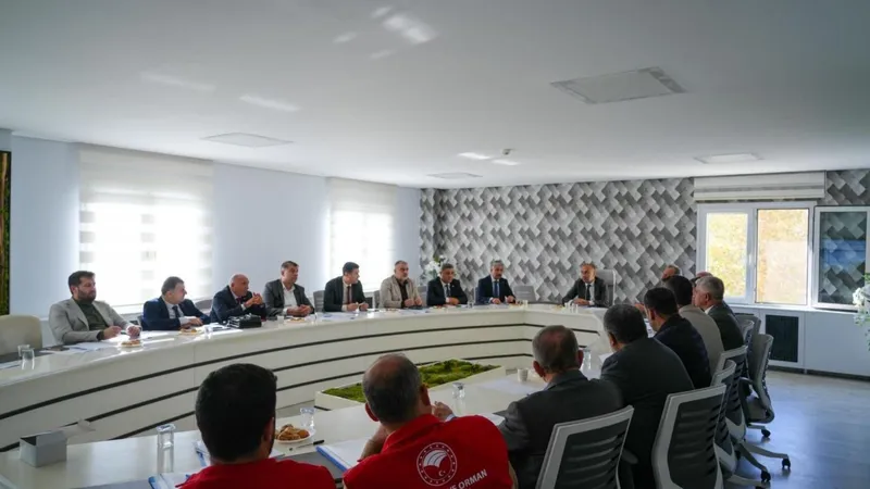 Adıyaman’da, badem üretimi için Eylem Planı Hazırlık Toplantısı yapıldı 