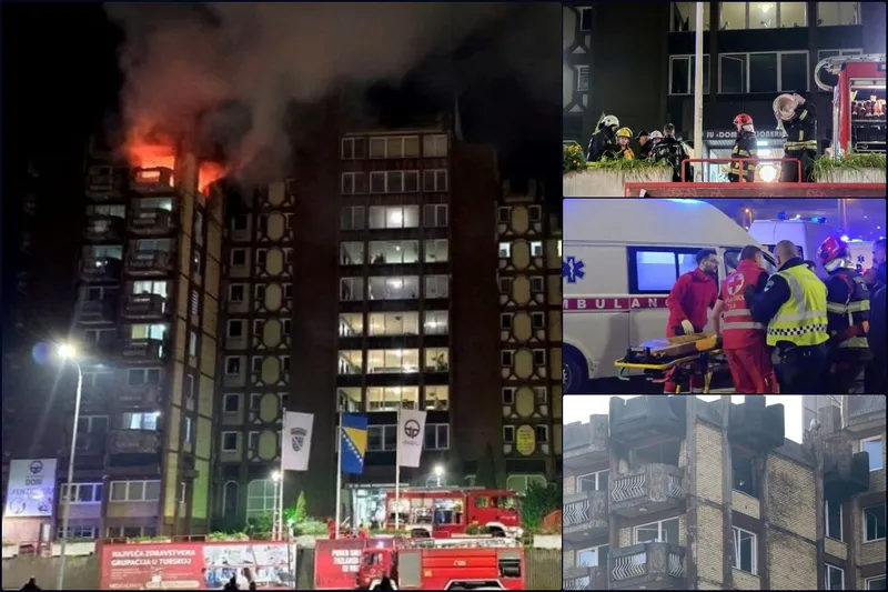 Bosna Hersek’te huzurevinde yangın: En az 11 ölü, 30’dan fazla yaralı