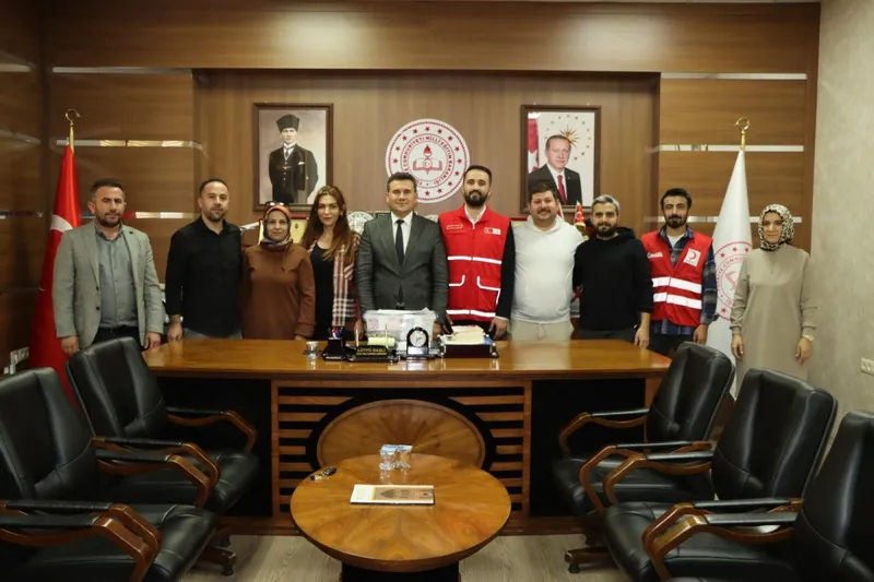 ‘Kahta’da anaokullarından Filistin’e destek kermesi’ 