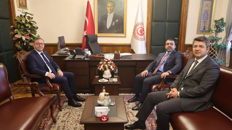 Kars Valisi Ziya Polat, Kars’ın projeleri için Ankara’da temaslarda bulundu