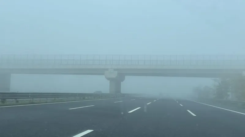 Kuzey Marmara Otoyolu’nda yoğun sis uyarısı
