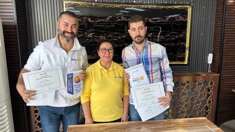 Rotary’den Deprem Bölgesinde Kardeşlik Köprüsü 