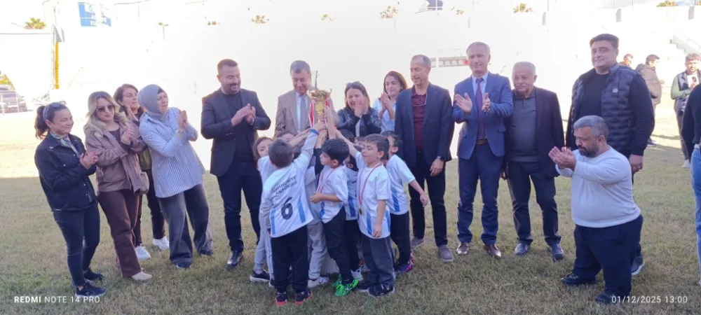 KUMLUCA’DA MİNİK AYAKLAR FUTBOL COŞKUSU YAŞATTI