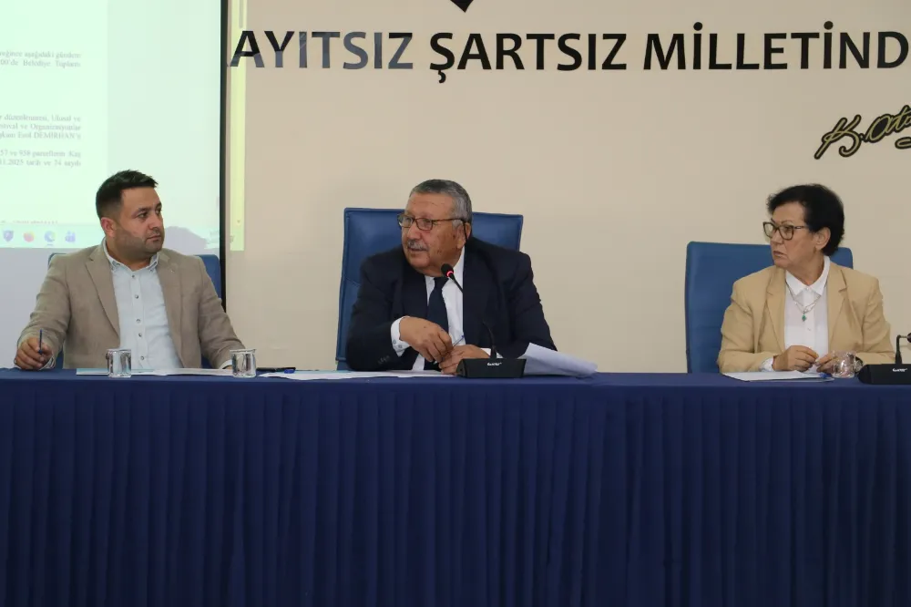 Kaş Belediyesi Aralık Ayı Meclis Toplantısı yapıldı