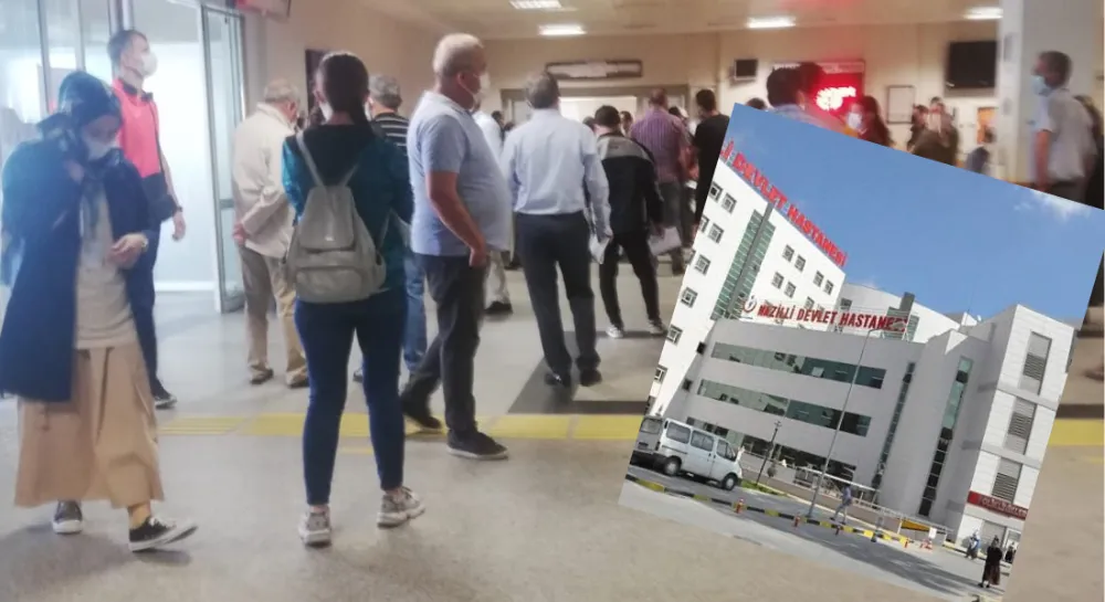 Nazilli acil serviste büyük yoğunluk gözlemlendi