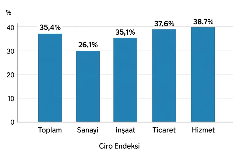 Ekim’de Ciro Endeksleri Tüm Sektörlerde Yükseldi