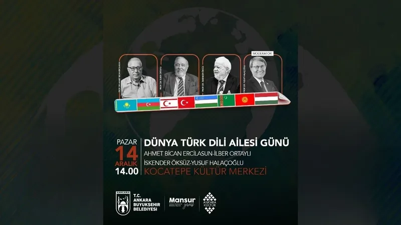 Ankara’da Türk dili buluşması: İlber Ortaylı başkentlilerle bir araya geliyor